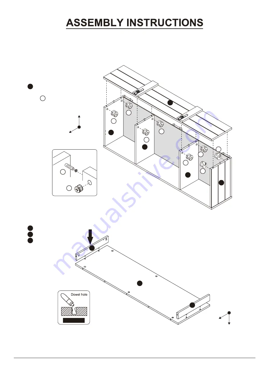 Furniture of America YNJ-1473C6 Скачать руководство пользователя страница 12