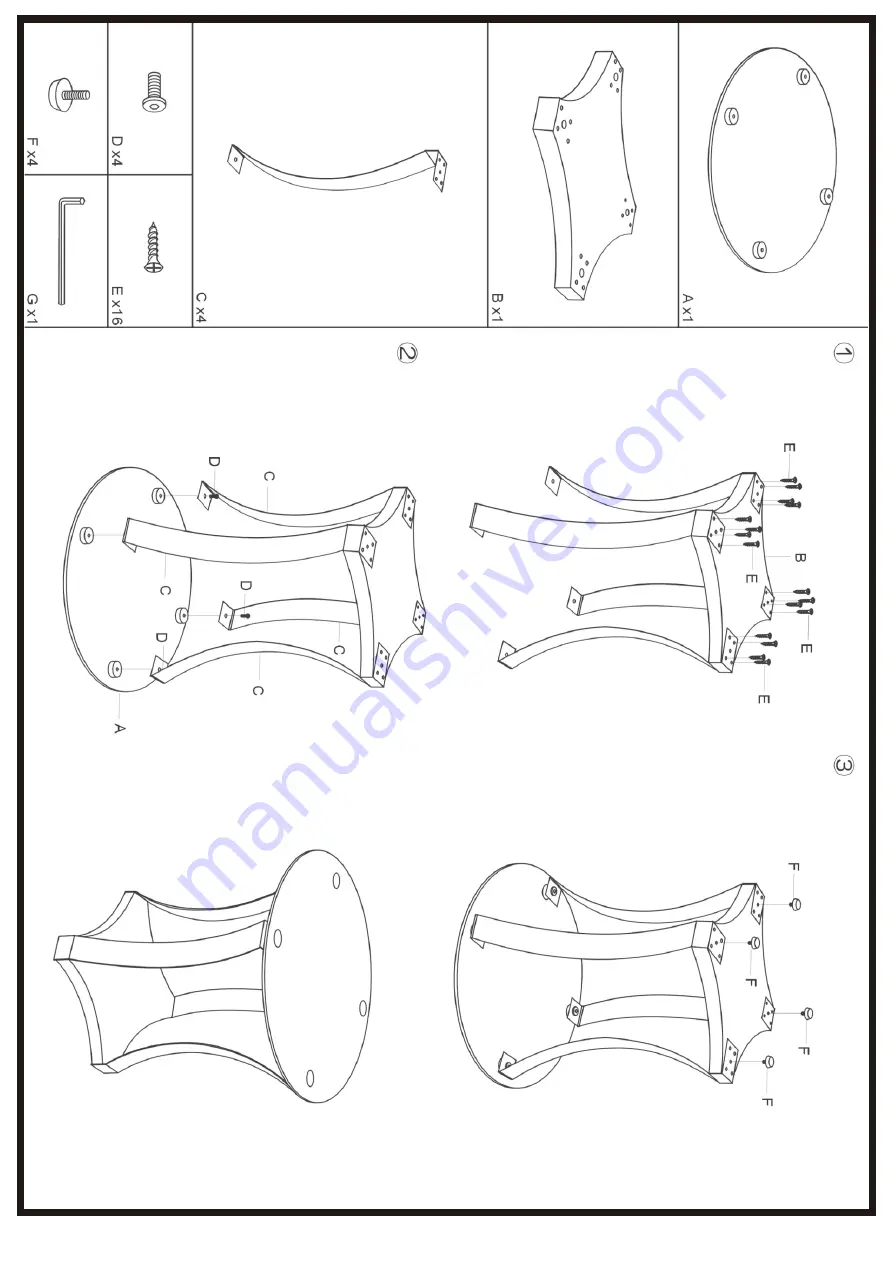 Furniture of America YNJ-16902C17-ET Скачать руководство пользователя страница 6