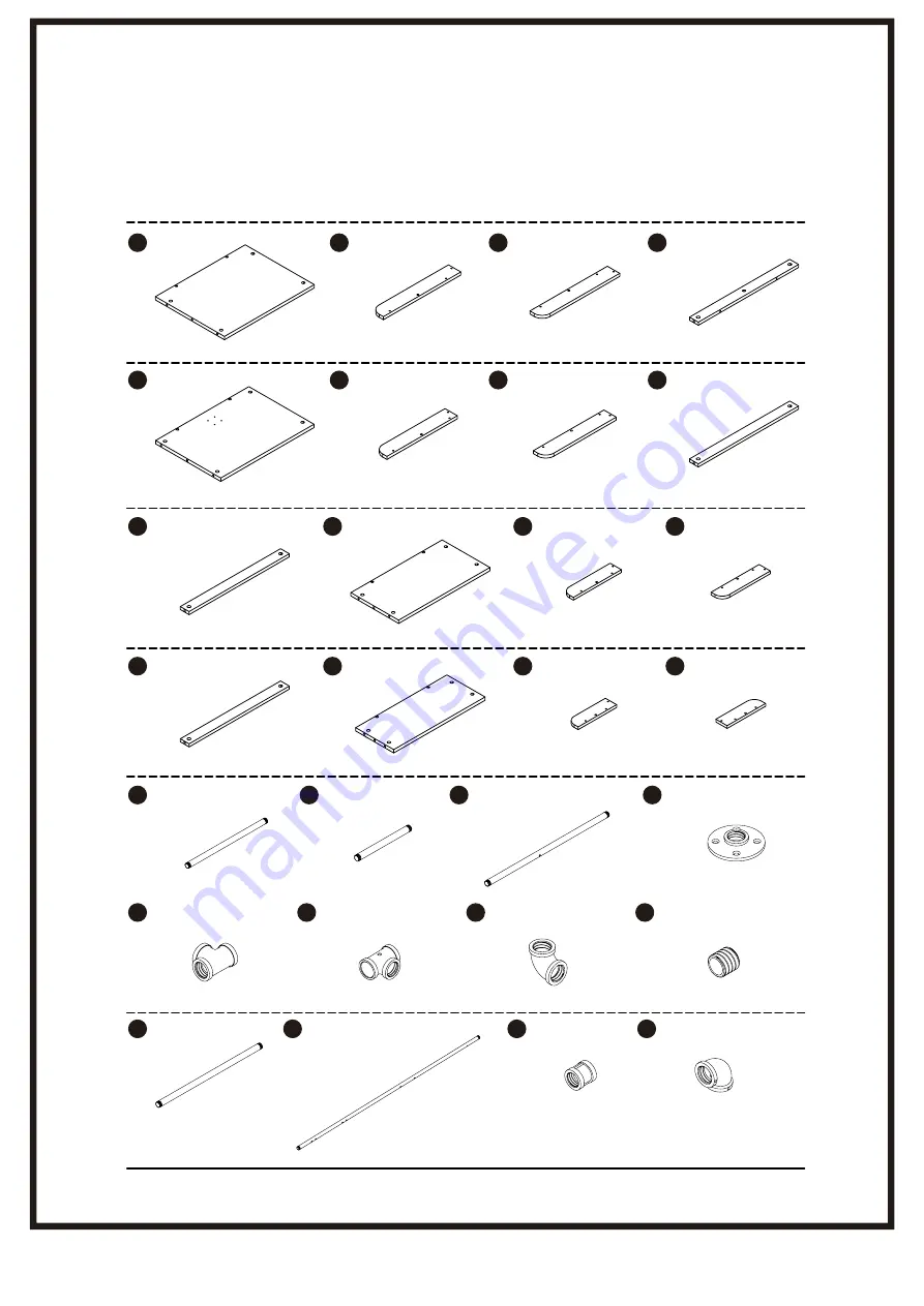 Furniture of America YNJ-2052C25-DS Скачать руководство пользователя страница 7