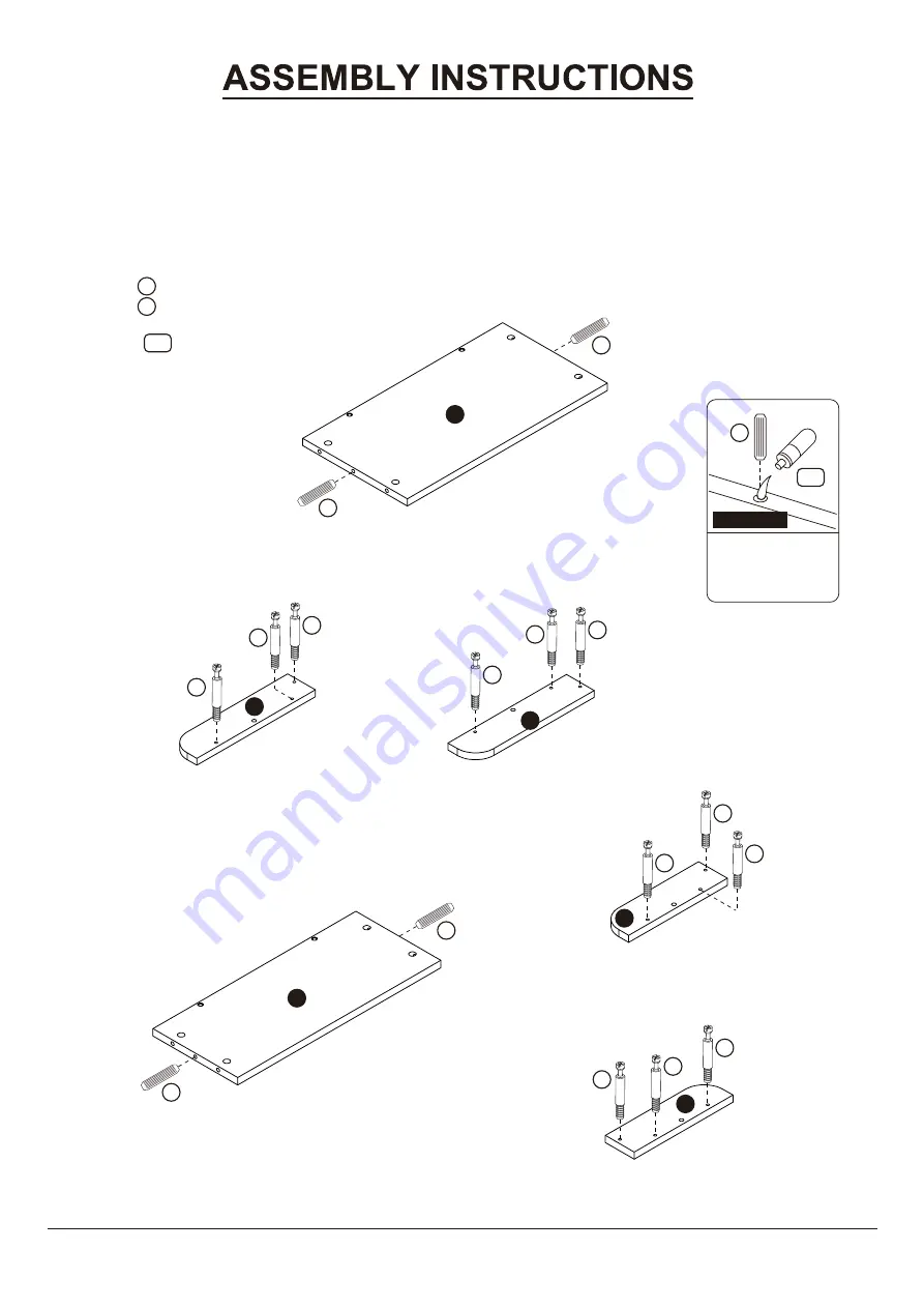 Furniture of America YNJ-2052C25-DS Скачать руководство пользователя страница 9