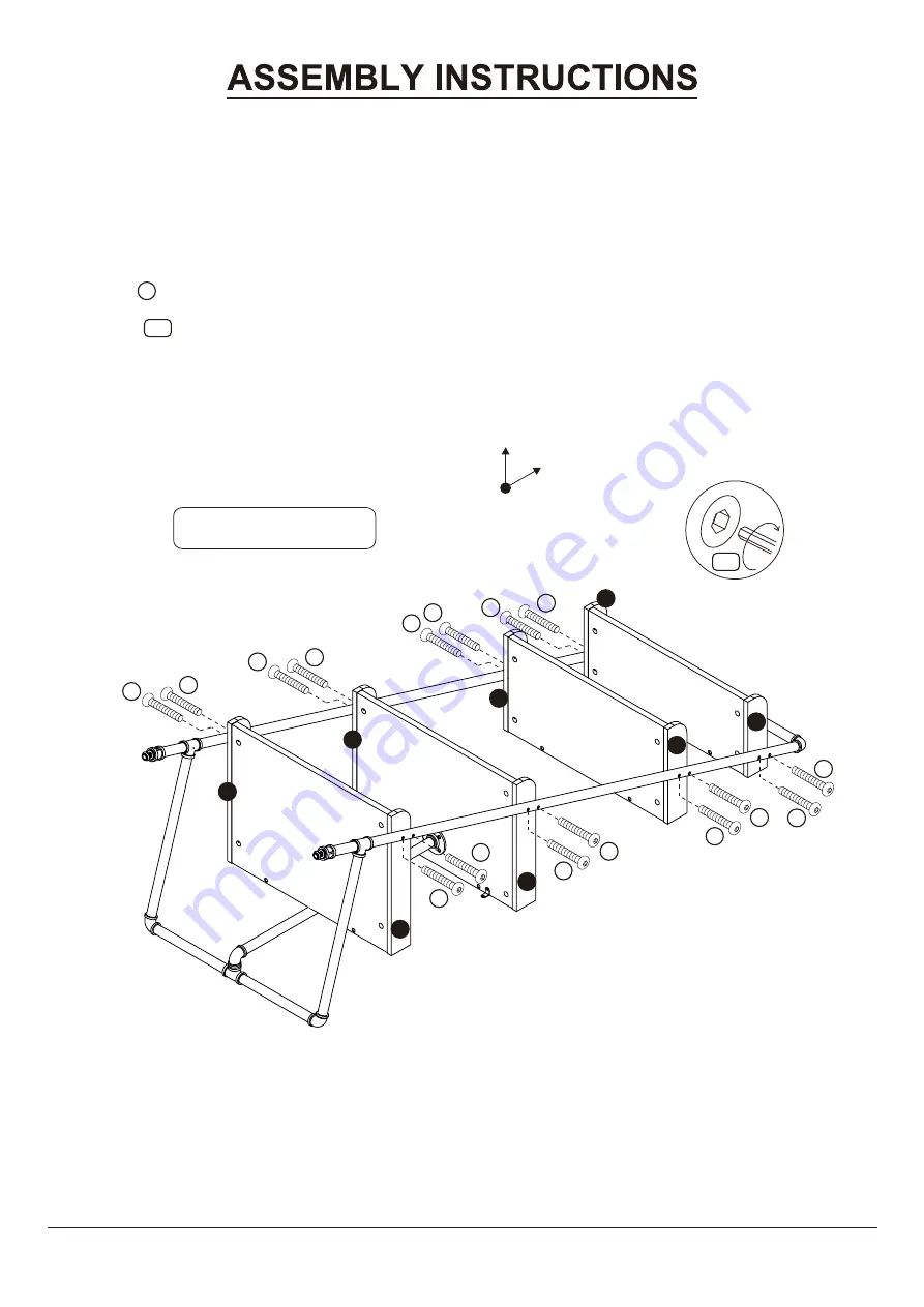 Furniture of America YNJ-2052C25-DS Скачать руководство пользователя страница 19