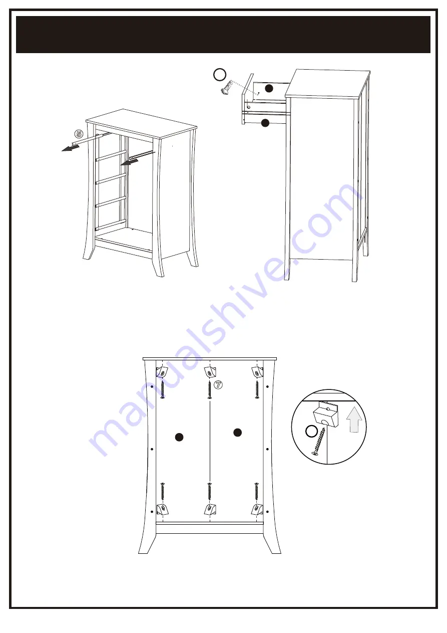 Furniture of America YNJ-318-5 Assembly Instructions Manual Download Page 11