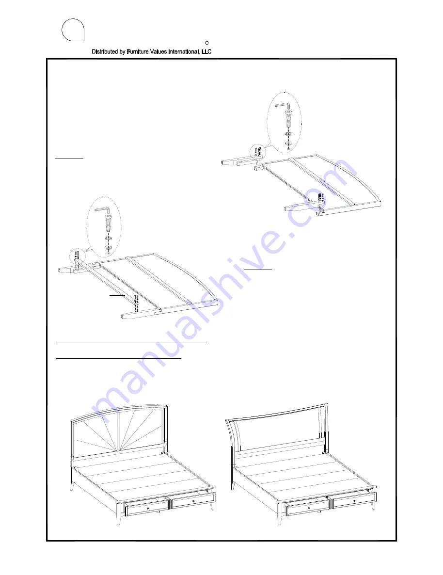 Furniture Values International Aspenhome IKJ-400-KD Скачать руководство пользователя страница 5