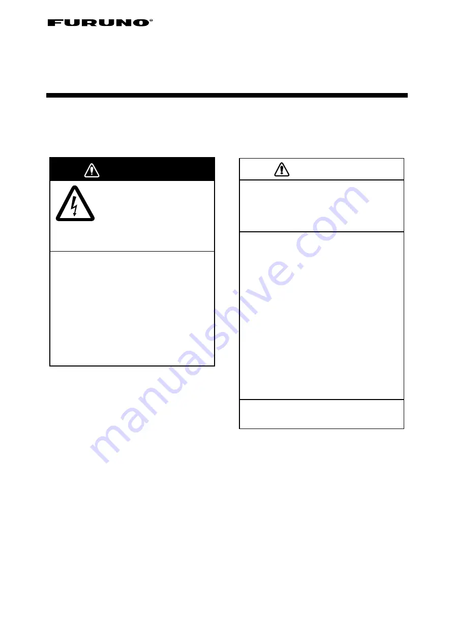 Furuno 82B-35R Operator'S Manual Download Page 1