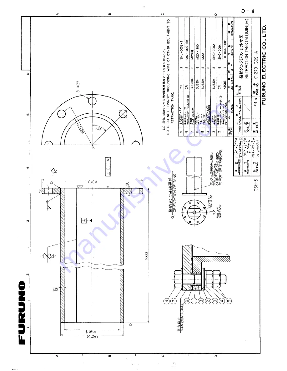 Furuno CSH-5L Скачать руководство пользователя страница 81