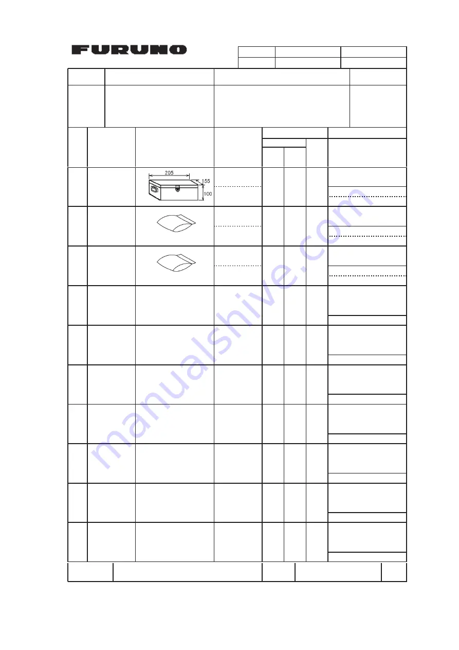 Furuno Doppler Speedlog DS-510 Installation Manual Download Page 17