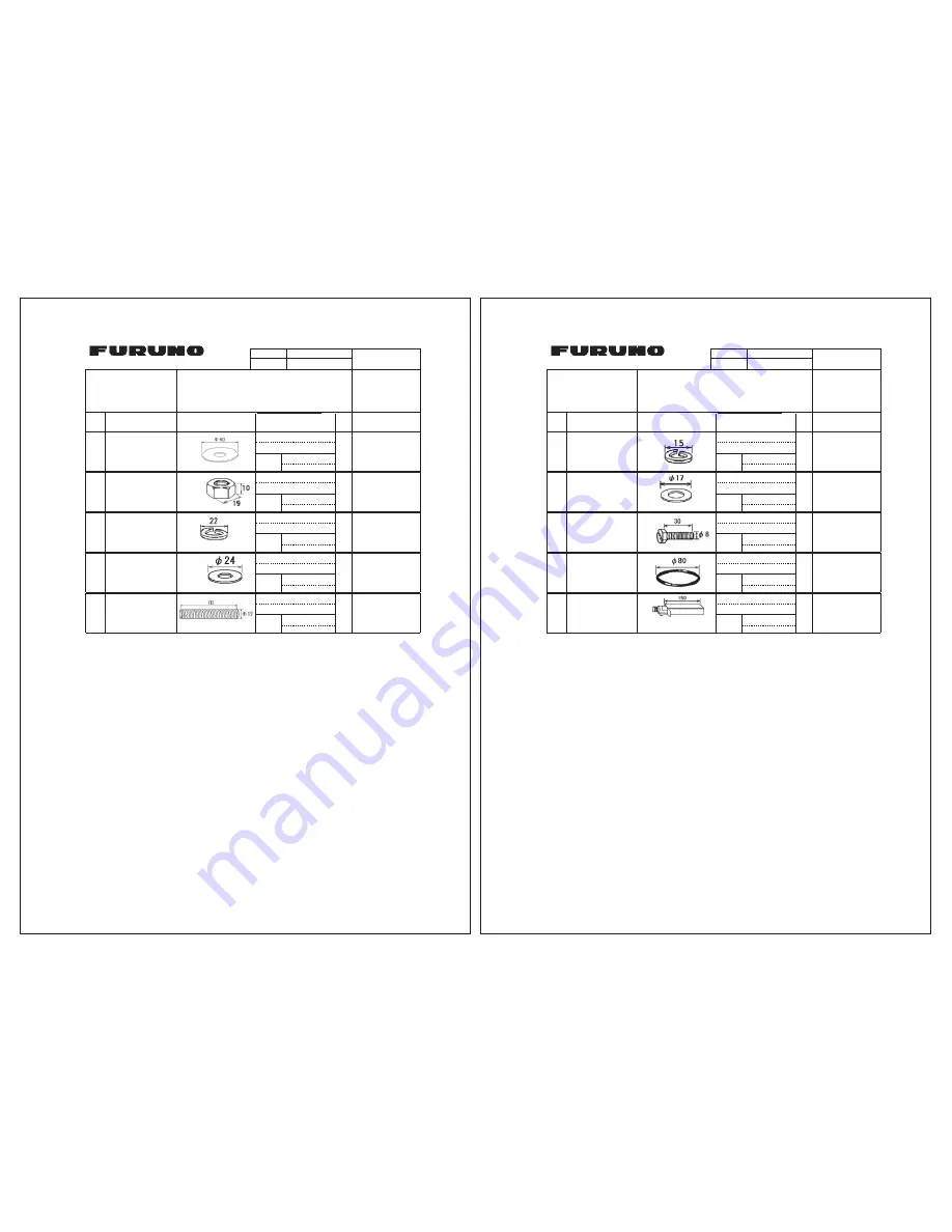 Furuno DRS6A X-Class Installation Manual Download Page 66