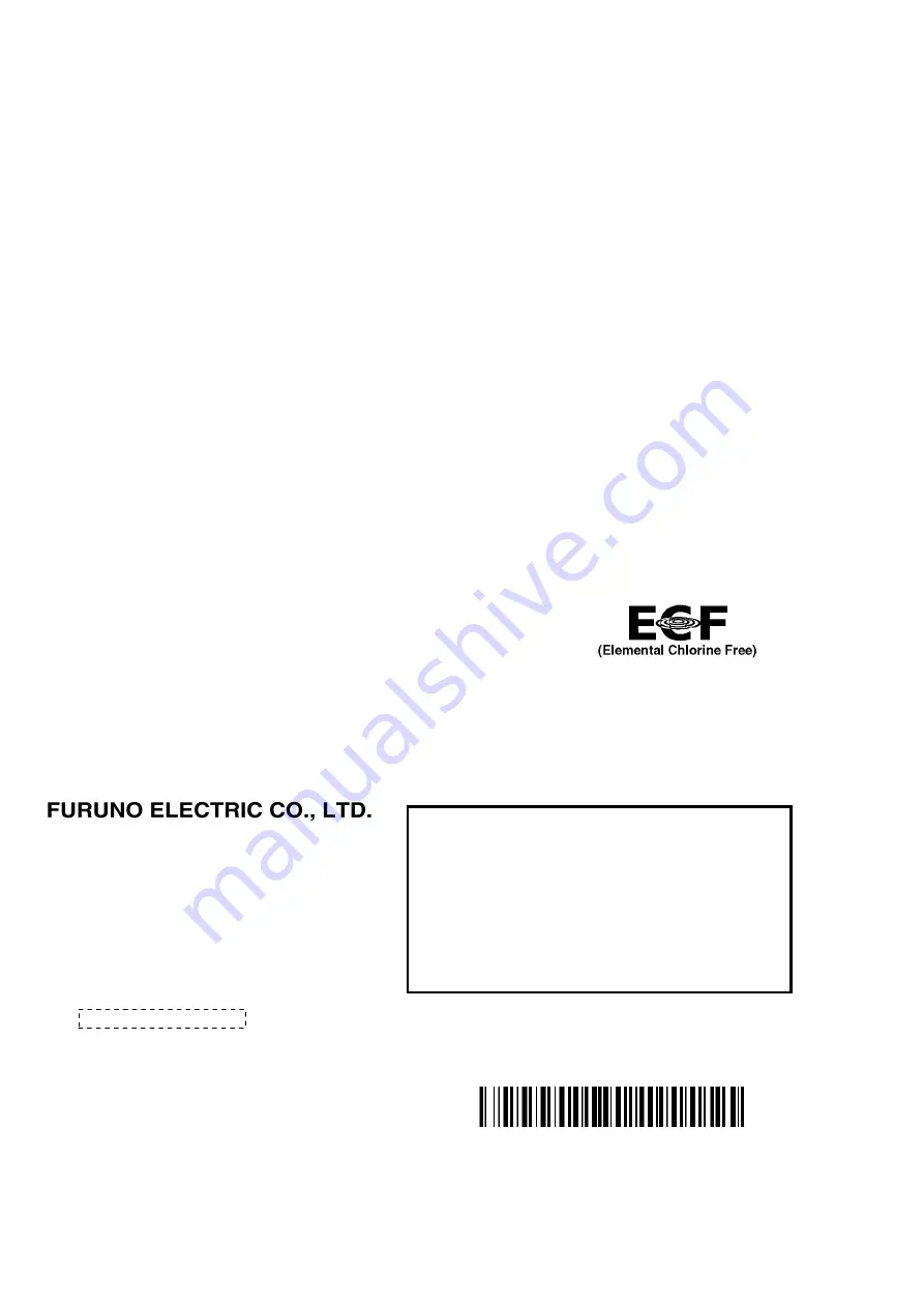 Furuno DS-8500 Скачать руководство пользователя страница 2