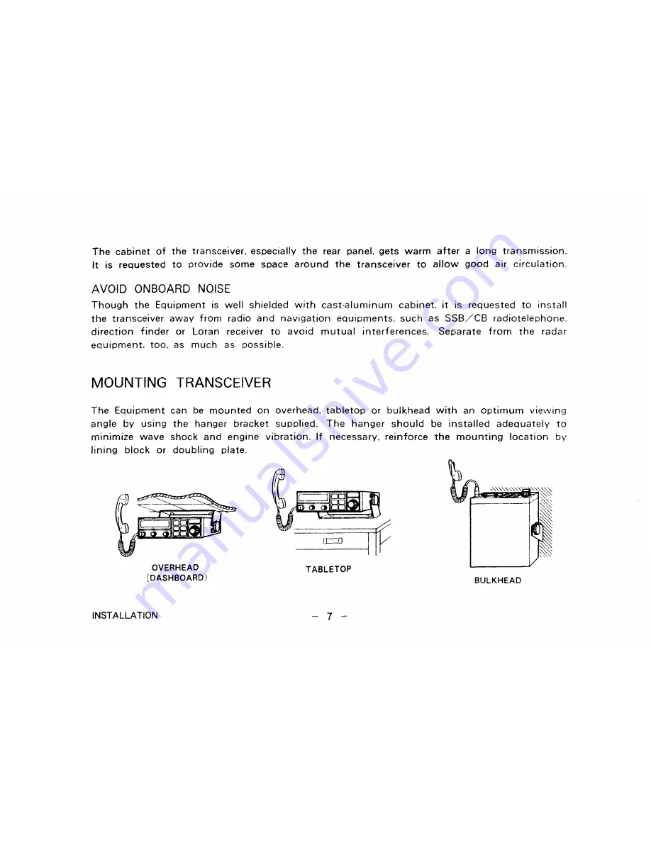 Furuno FM-2520 Operator'S Manual Download Page 17