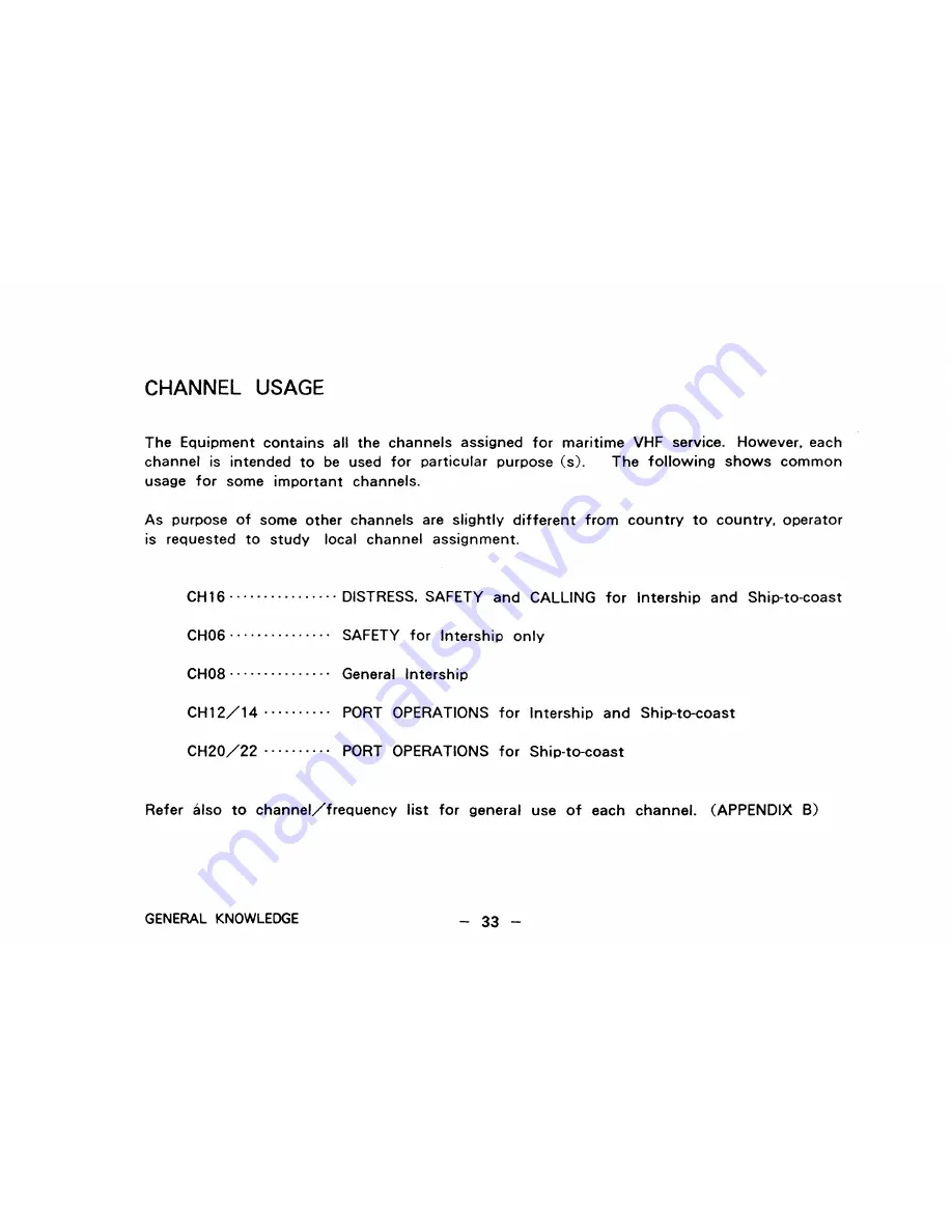 Furuno FM-2520 Operator'S Manual Download Page 43