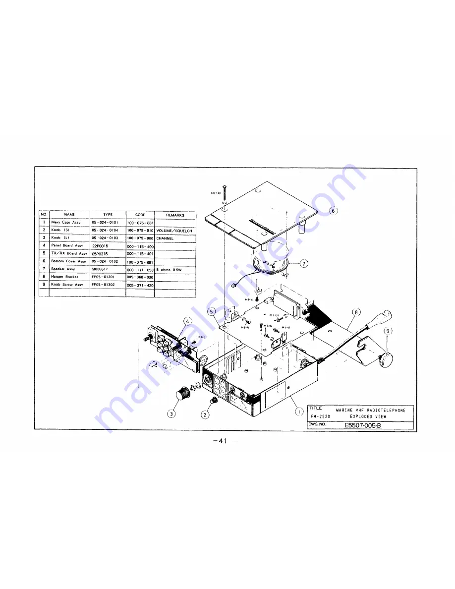 Furuno FM-2520 Operator'S Manual Download Page 51