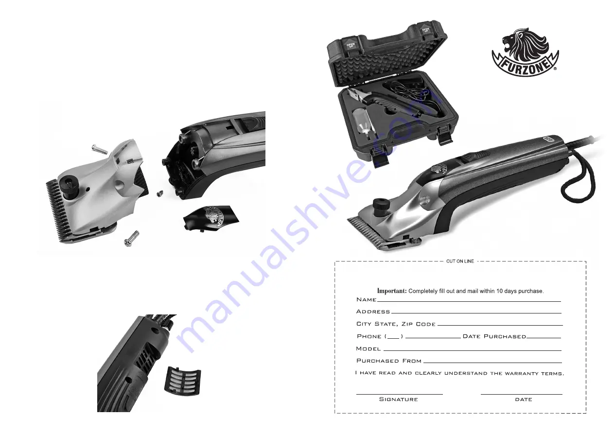 Furzone 614 Quick Start Manual Download Page 1