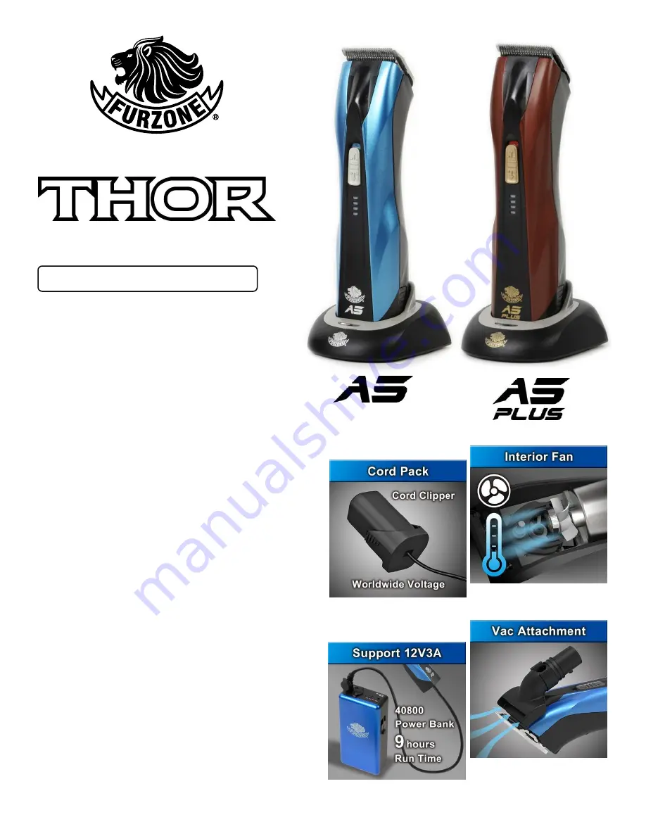 Furzone THOR A5 Manual Instruction Download Page 1