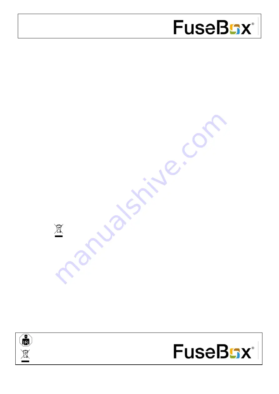 FuseBox RTMA Series Instruction Leaflet Download Page 2