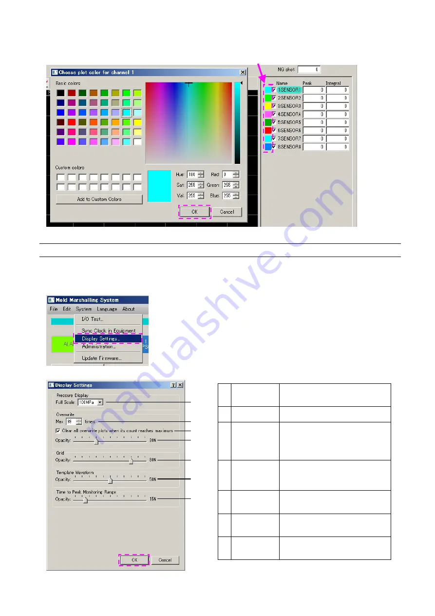 FUTABA Mold Marshalling System MPS08 Instruction Manual Download Page 36