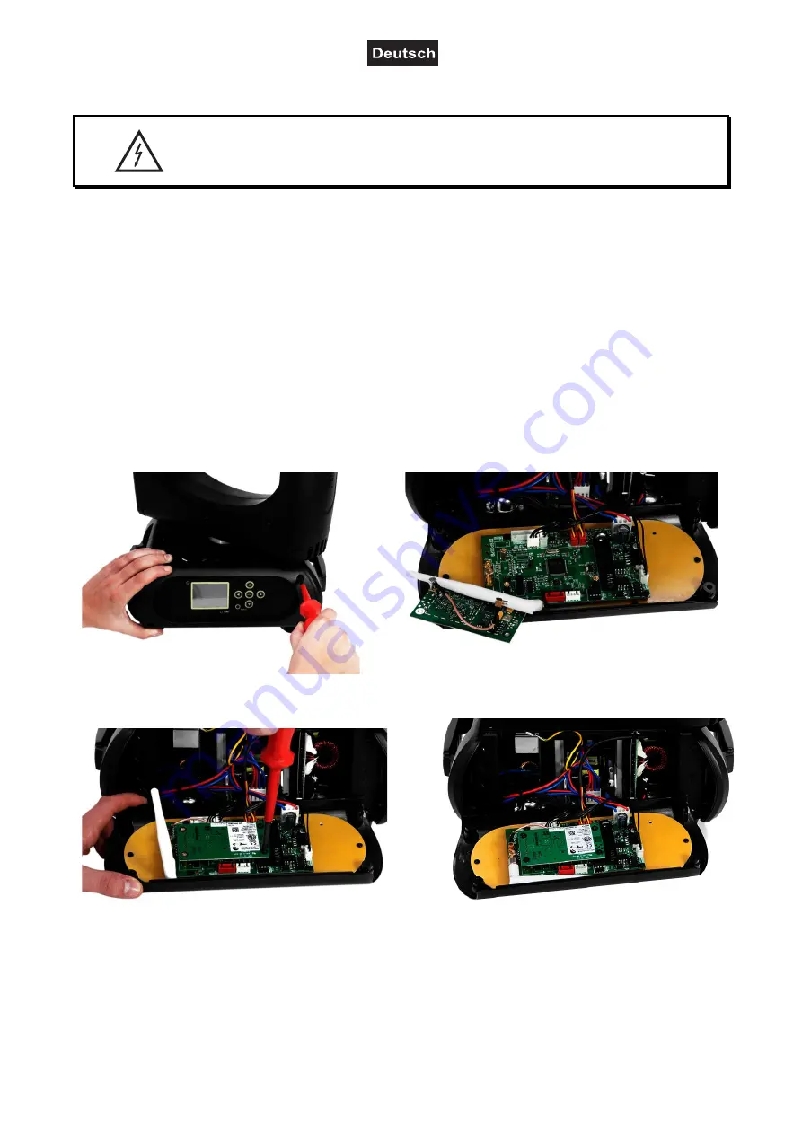 Future light DMH-300 CMY User Manual Download Page 12