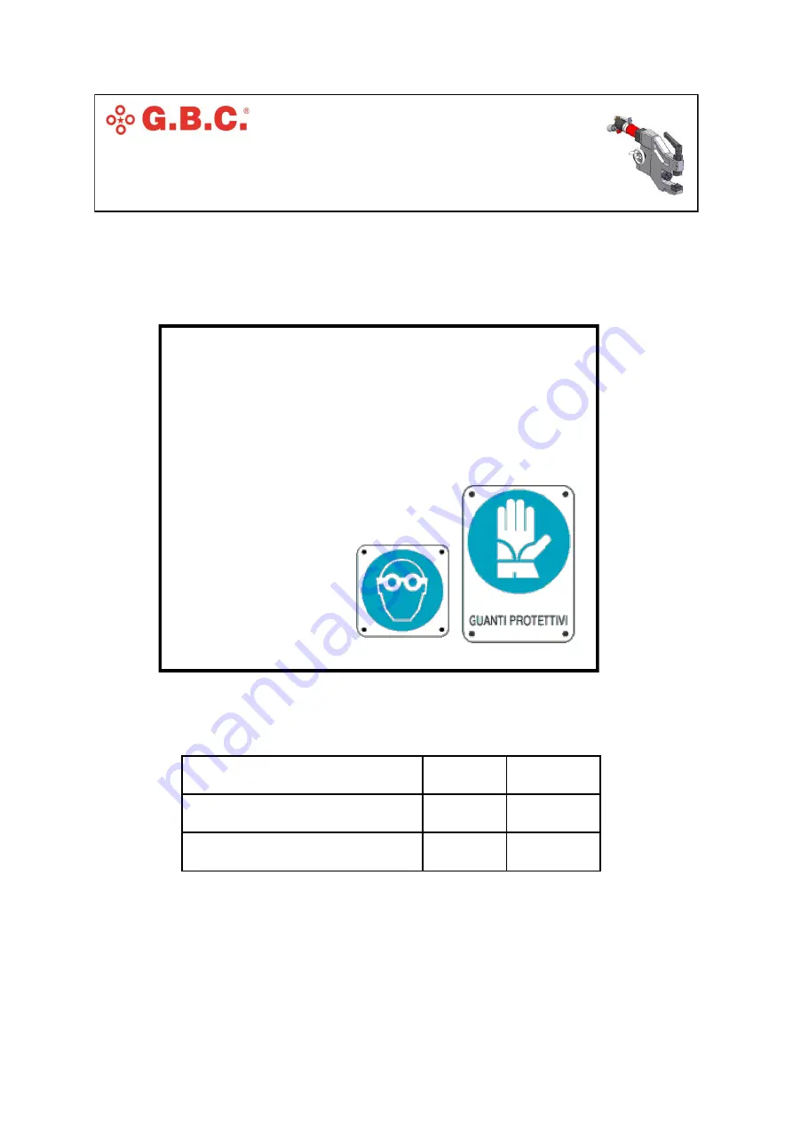 G.B.C TC 40 Instruction Manual Download Page 11