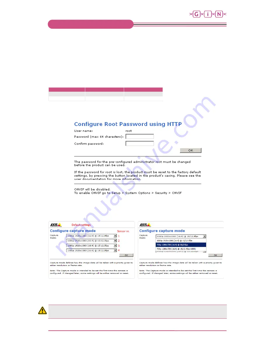 G.i.N HostCAMF44 User Manual Download Page 9