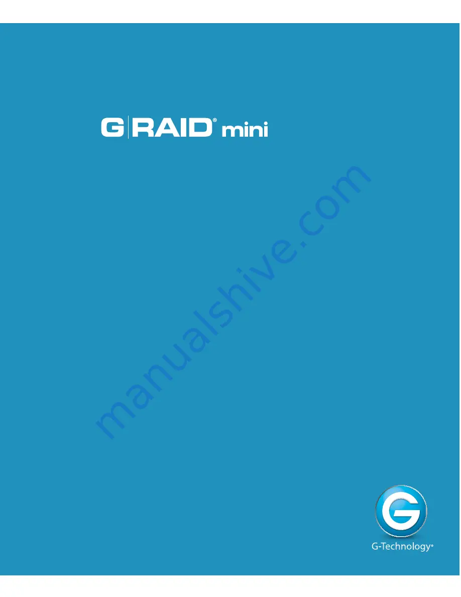 G-Technology G RAID mini Product Manual Download Page 14