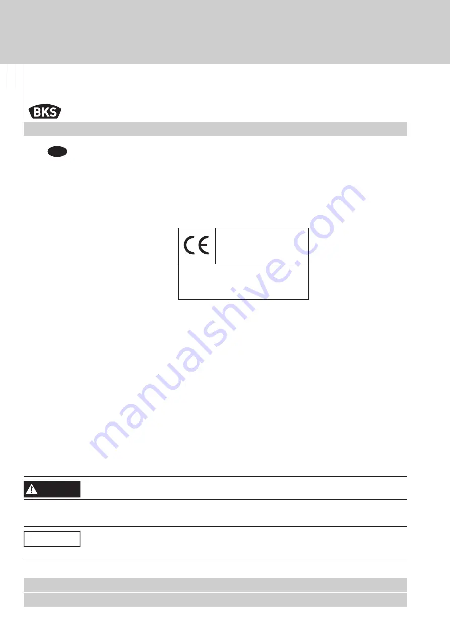 G-U BKS B-744 Series Installation Instructions Manual Download Page 2