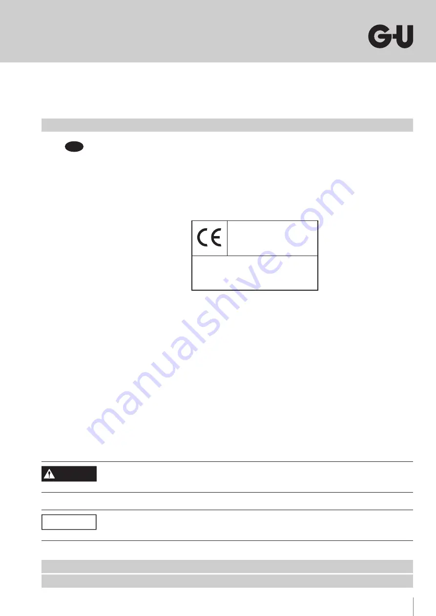 G-U BKS B-744 Series Installation Instructions Manual Download Page 5