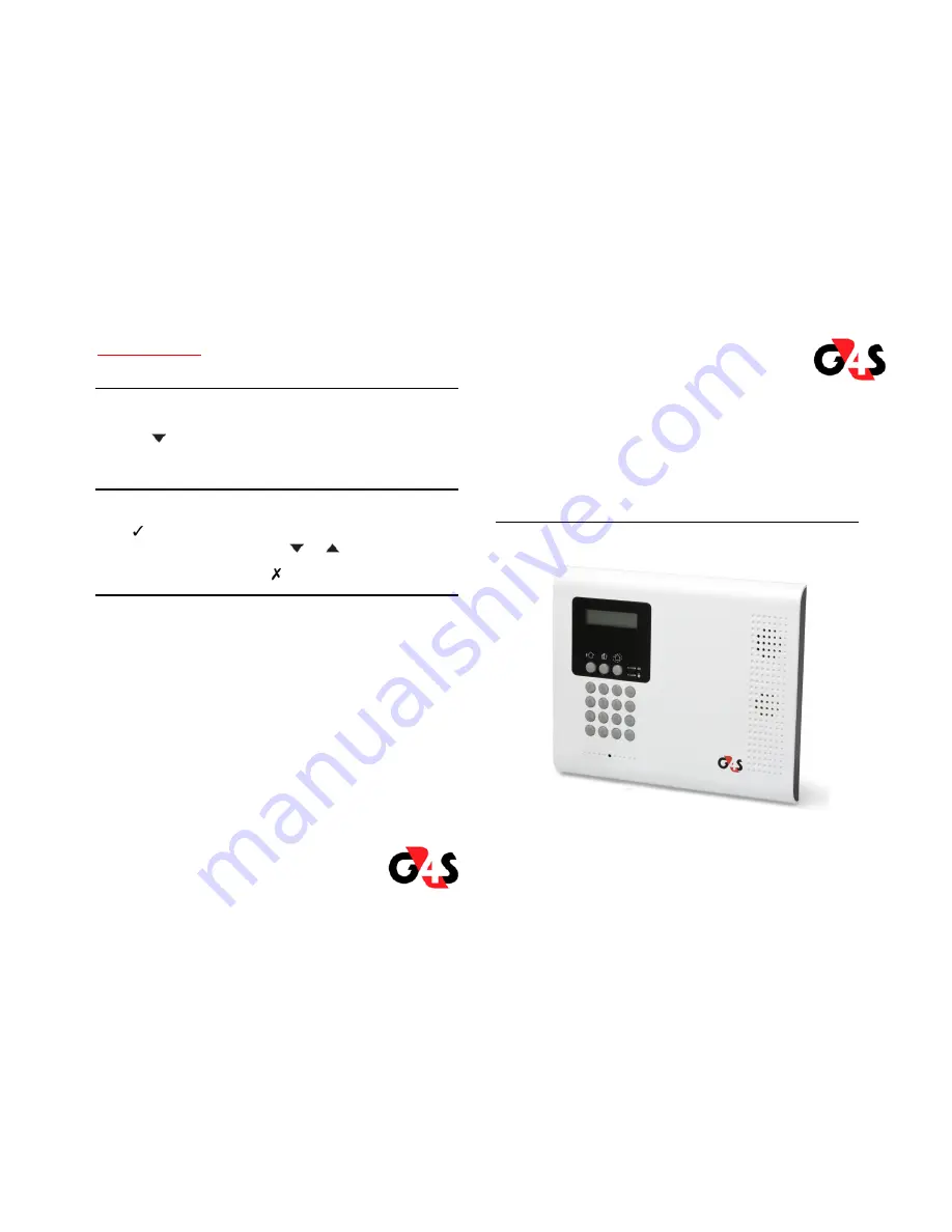 G4S SmartAlarm P5 User Manual Download Page 1