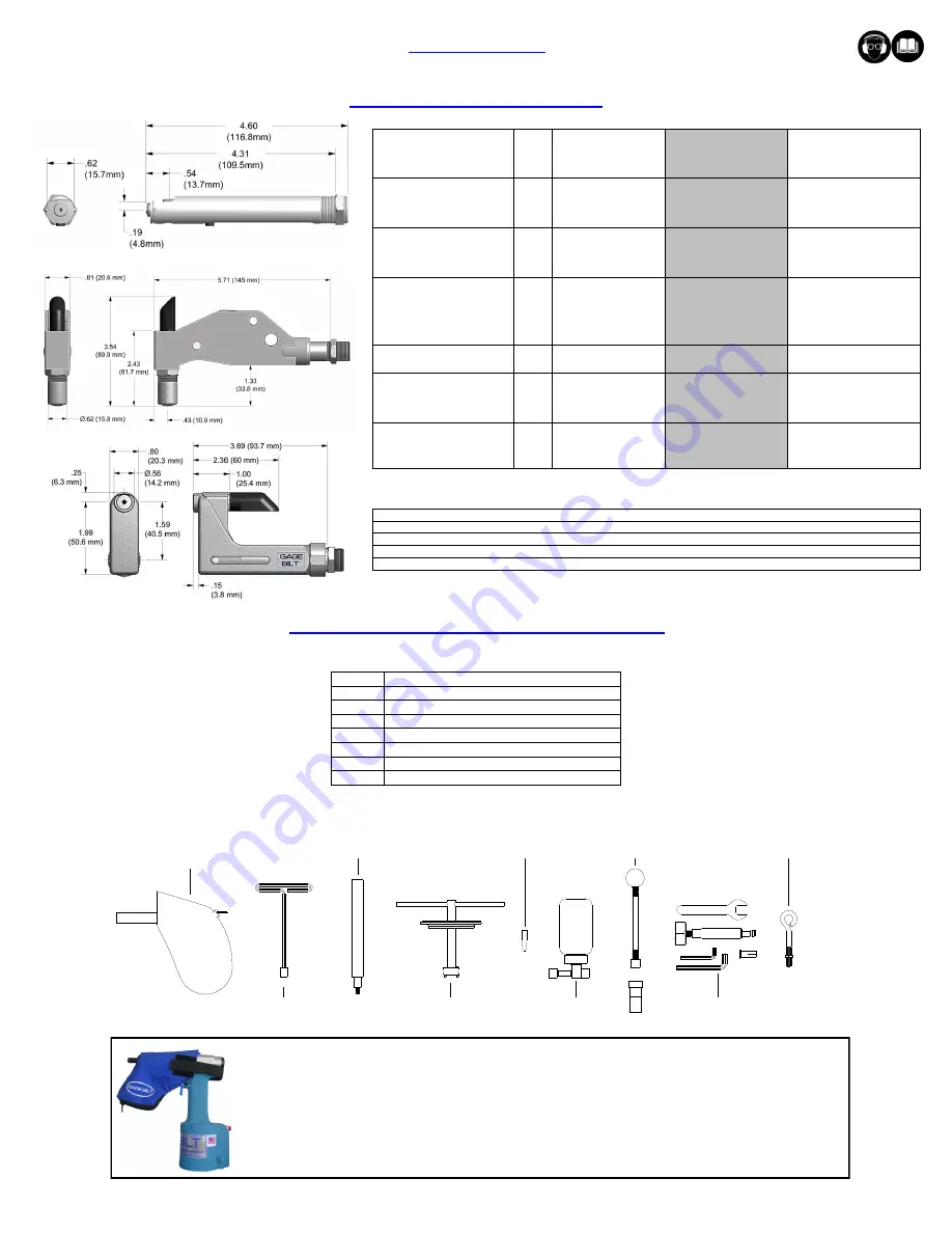 Gage Bilt GB715 Installation Manual Download Page 16