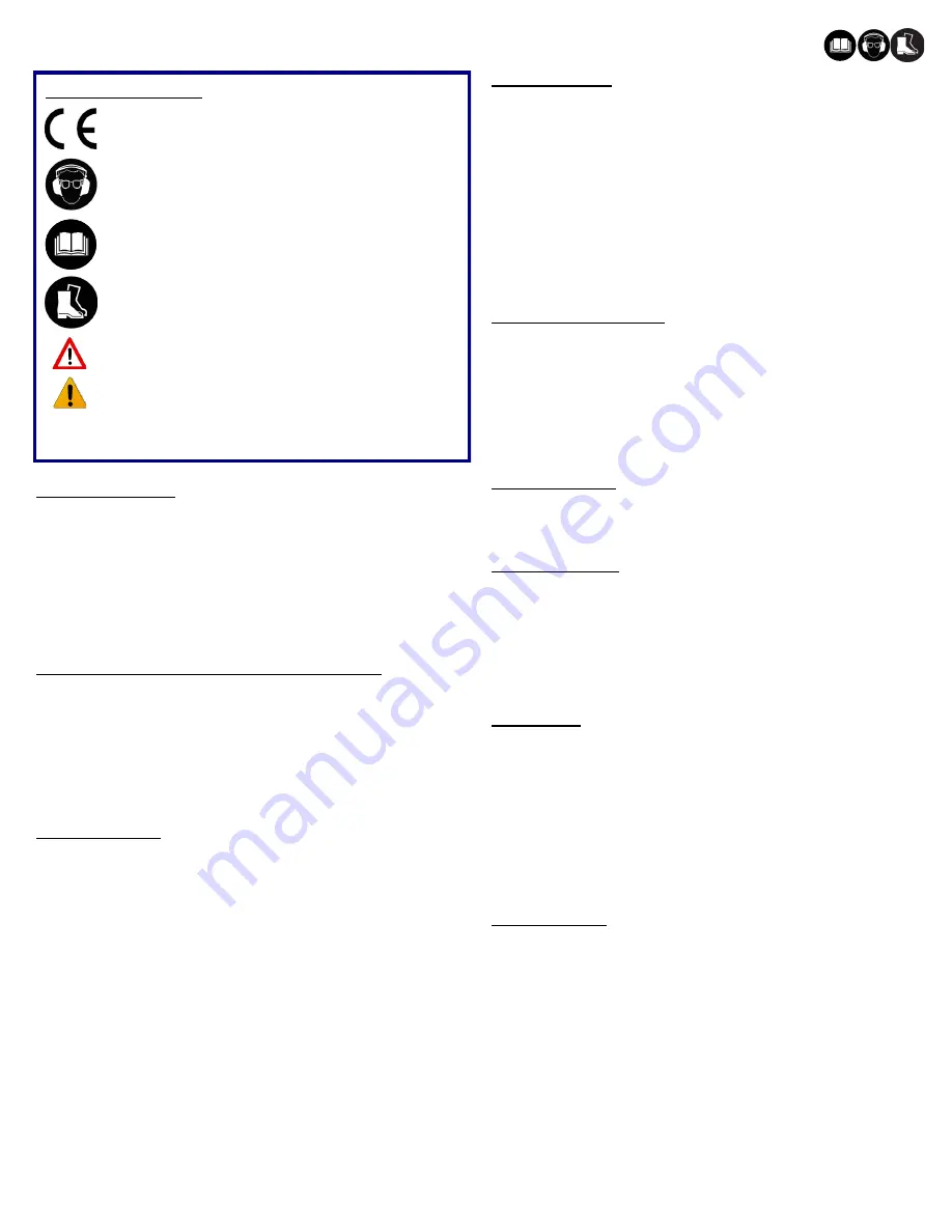 Gage Bilt GB743SHVT Original Instructions Manual Download Page 6