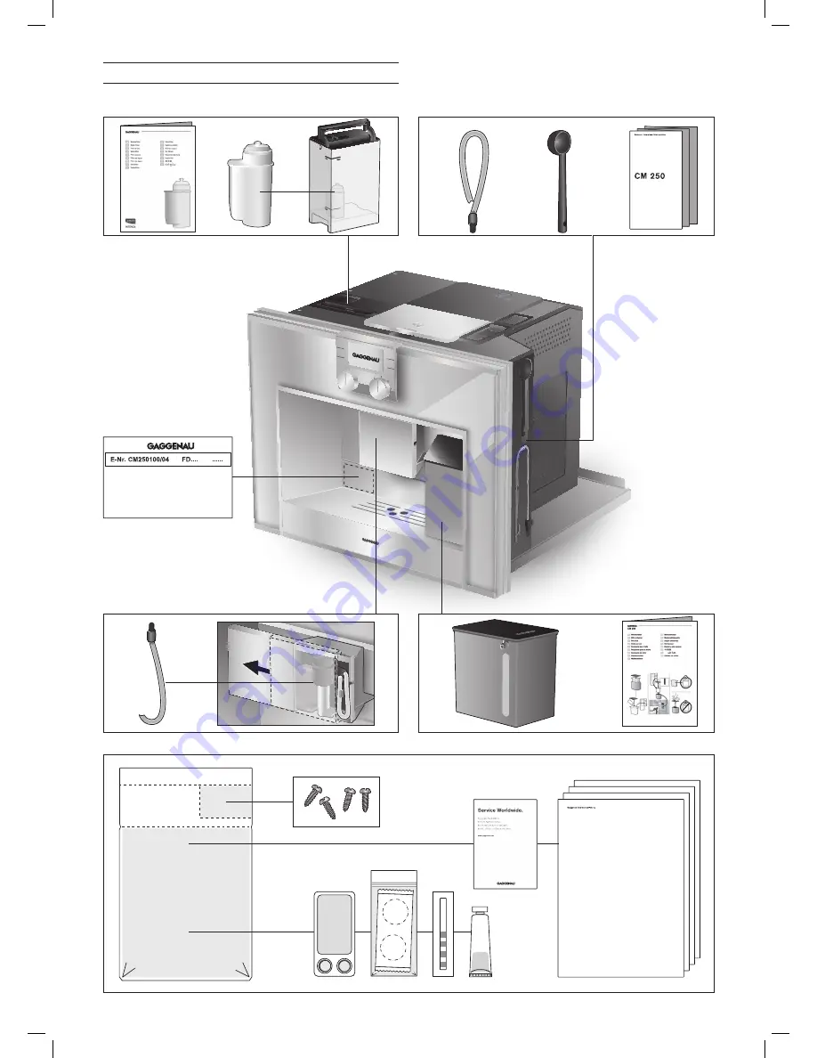 Gaggenau CM 250 Скачать руководство пользователя страница 5