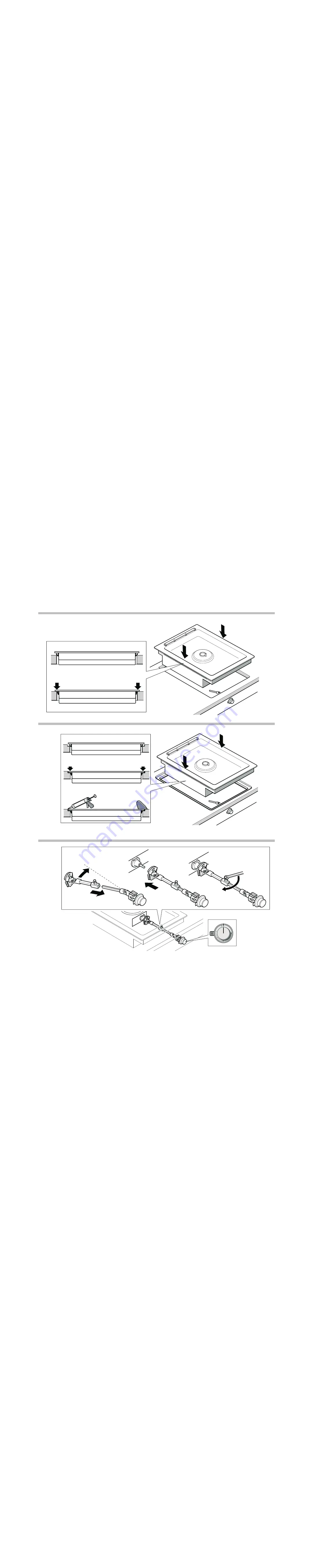 Gaggenau Vario Gas-Wok 400 Series Installation Instructions Manual Download Page 4