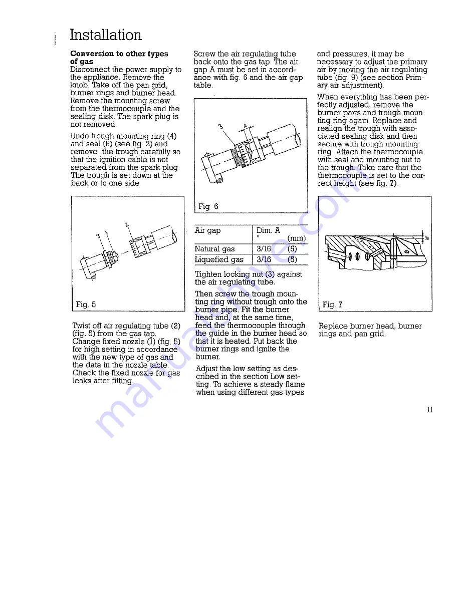 Gaggenau VG 230-811 Operating And Installation Instructions Download Page 12