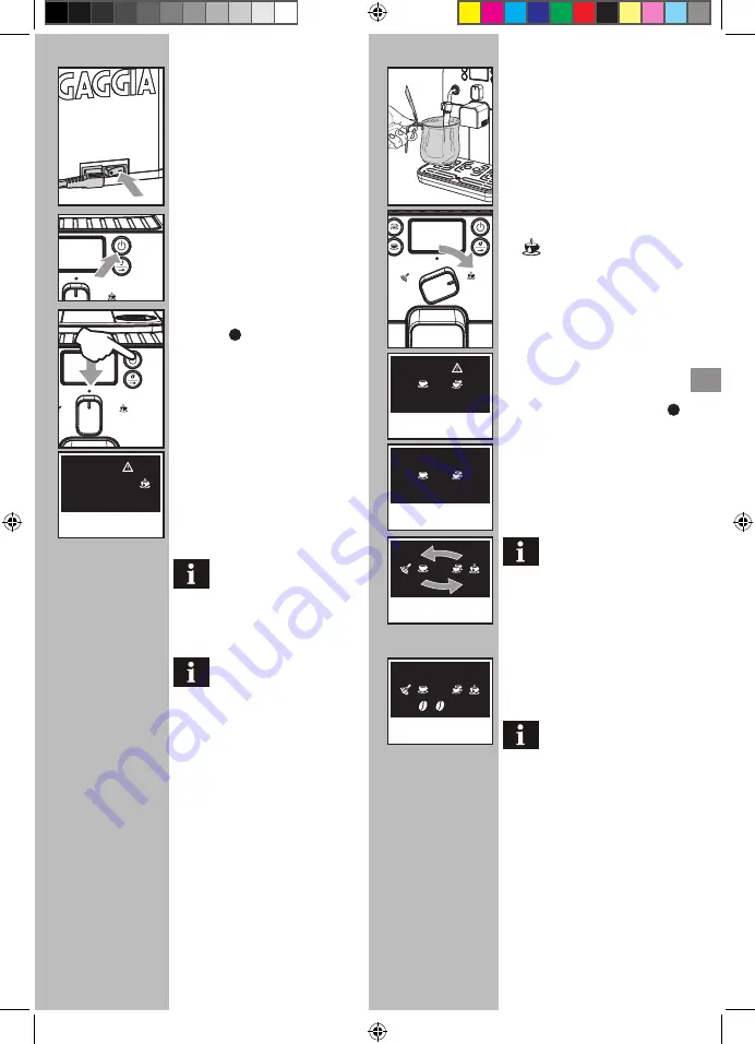 Gaggia Milano BRERA Operating Instructions Manual Download Page 41