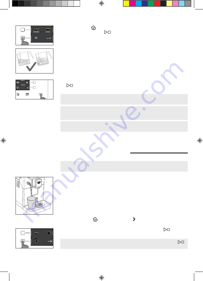 Gaggia Milano GAGGIA MAGENTA PLUS Operating Instructions Manual Download Page 15