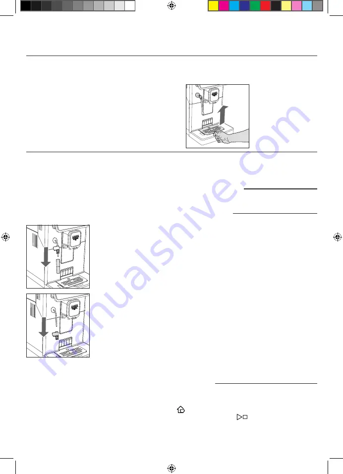 Gaggia Milano GAGGIA MAGENTA PLUS Operating Instructions Manual Download Page 47