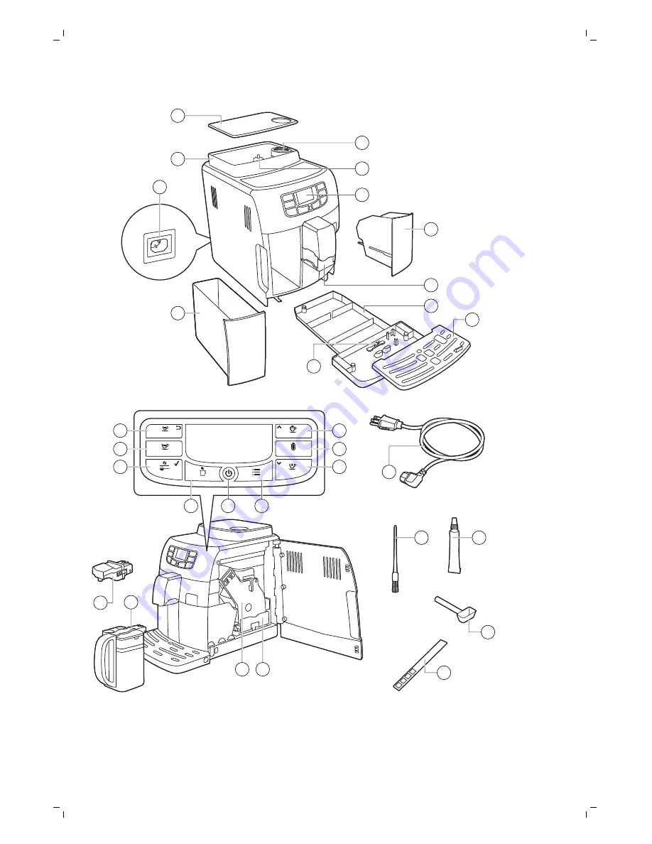 Gaggia Milano SUP047RG User Manual Download Page 3