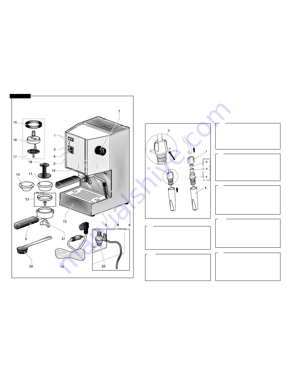 Gaggia COFFEE DELUXE Operating Instructions Manual Download Page 2