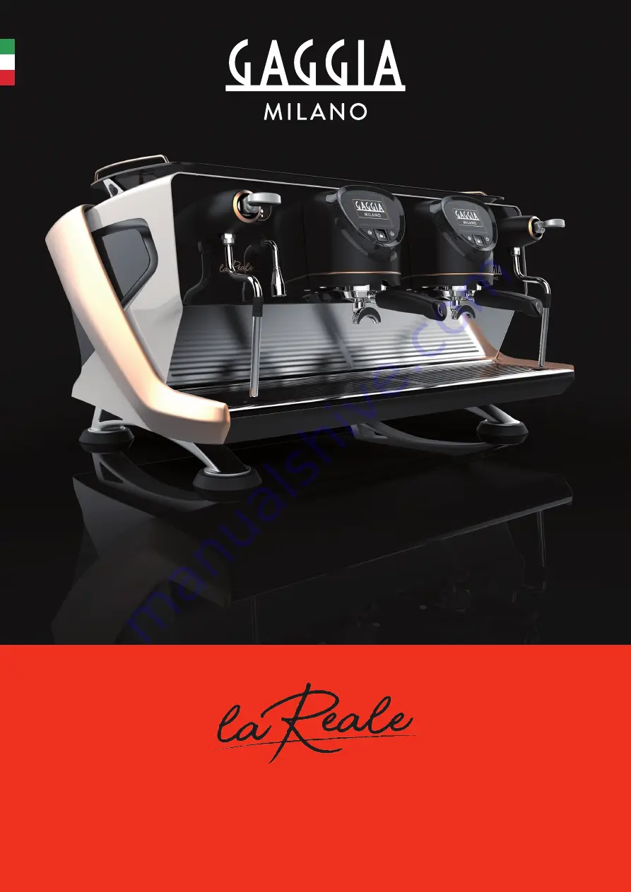 Gaggia la Reale Manual Download Page 1