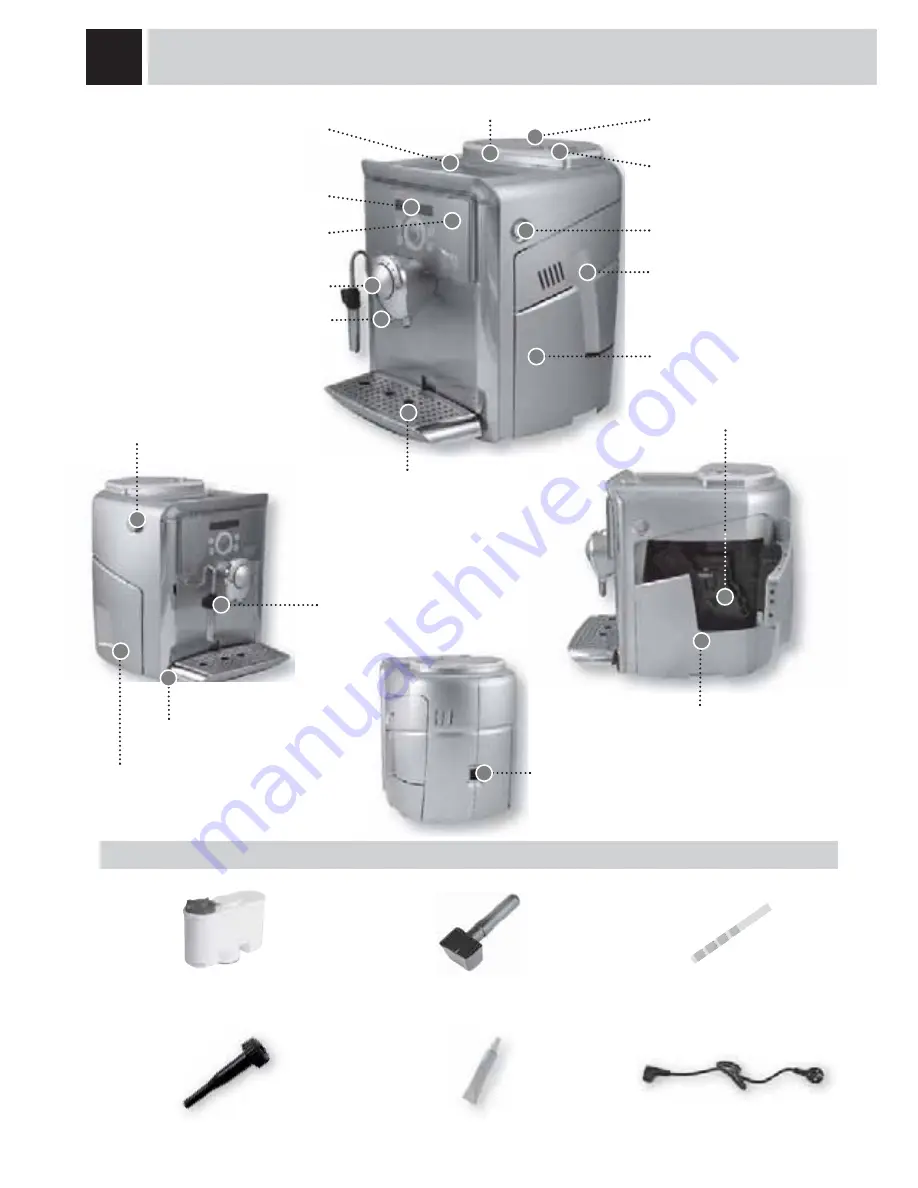 Gaggia PLATINUM SWING UP Operation And Maintenance Manual Download Page 6