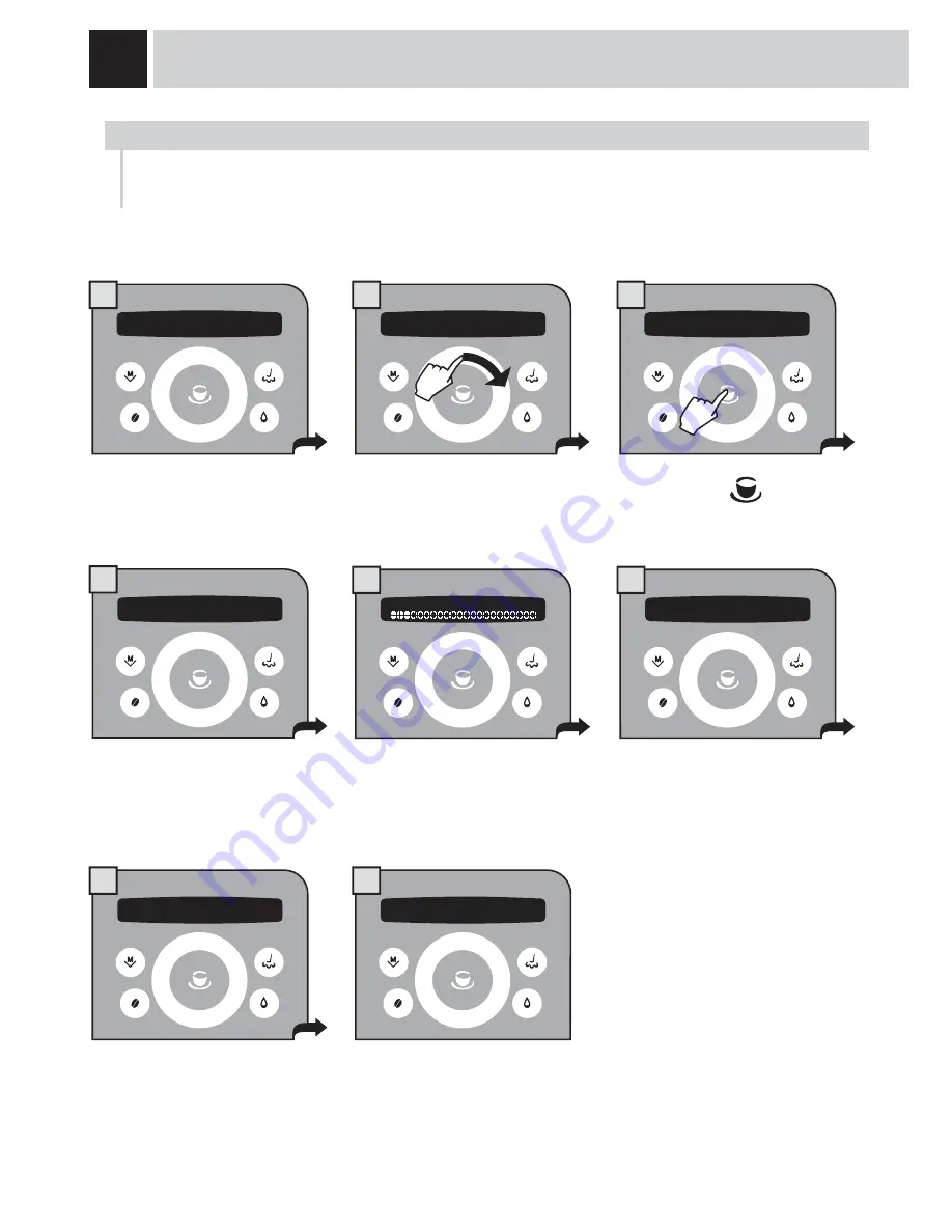 Gaggia PLATINUM SWING UP Operation And Maintenance Manual Download Page 8