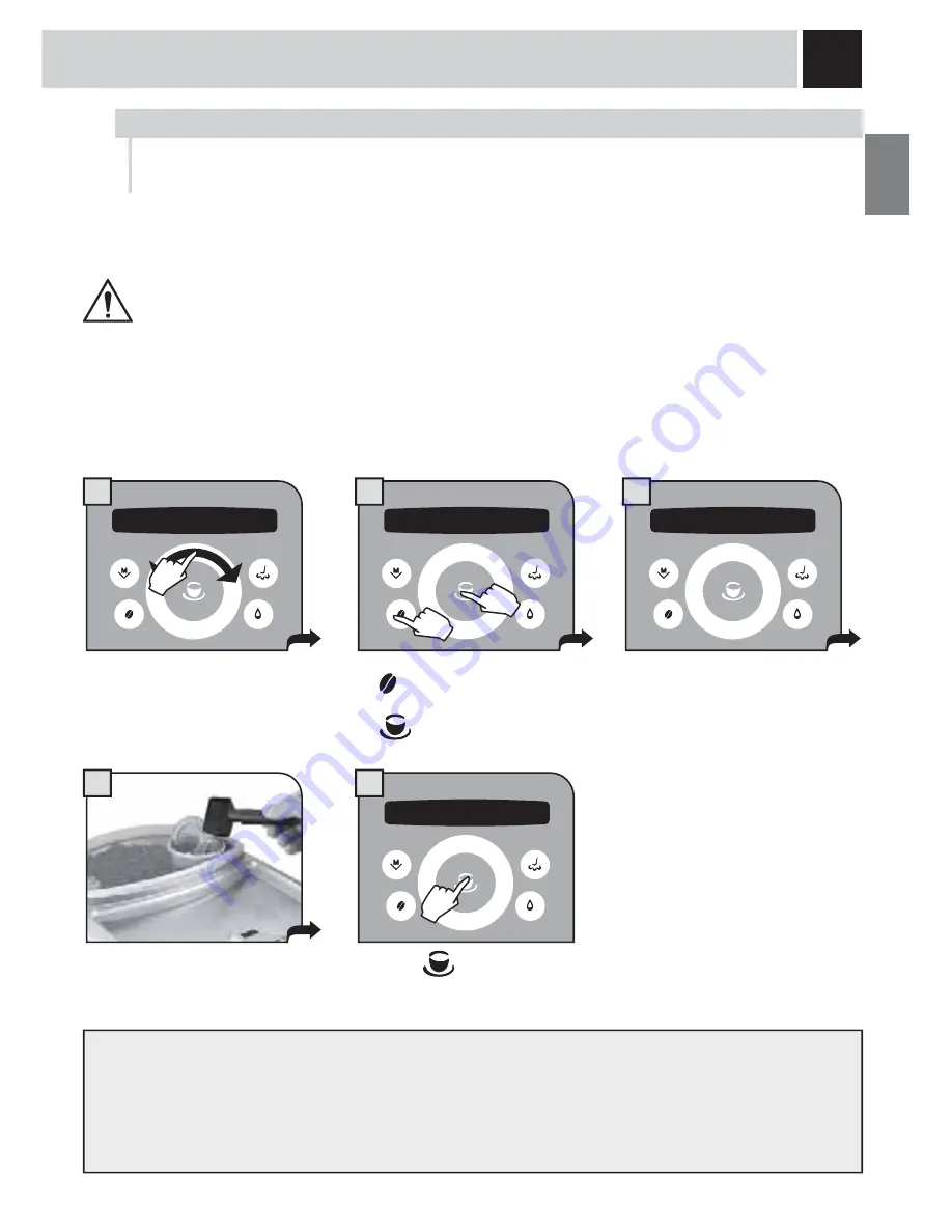 Gaggia PLATINUM SWING UP Скачать руководство пользователя страница 13