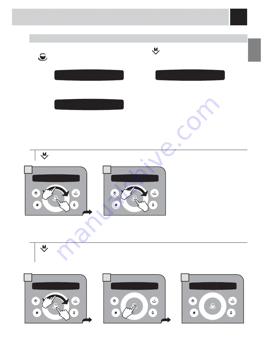 Gaggia PLATINUM SWING UP Operation And Maintenance Manual Download Page 27