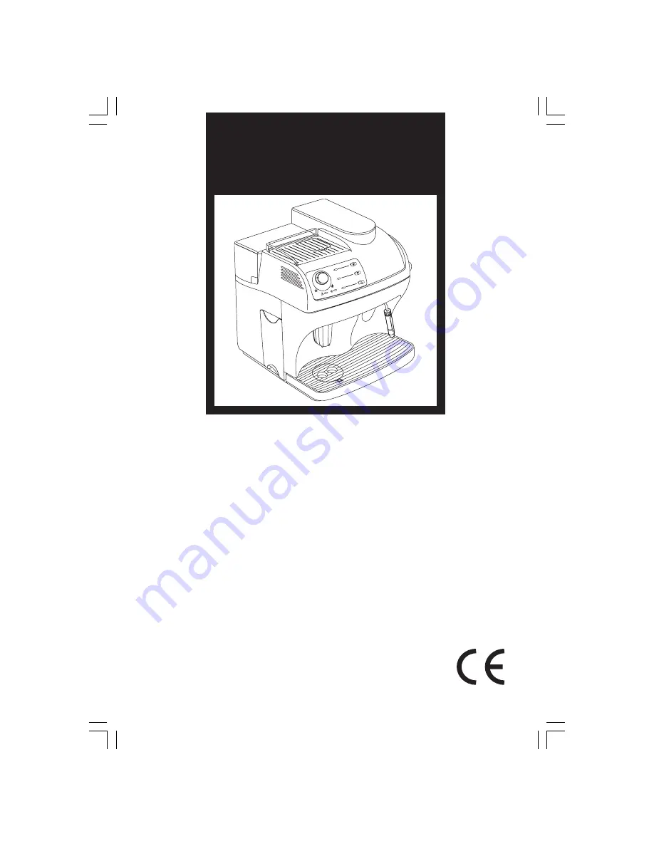 Gaggia SUP 020 Operating Instructions Manual Download Page 1