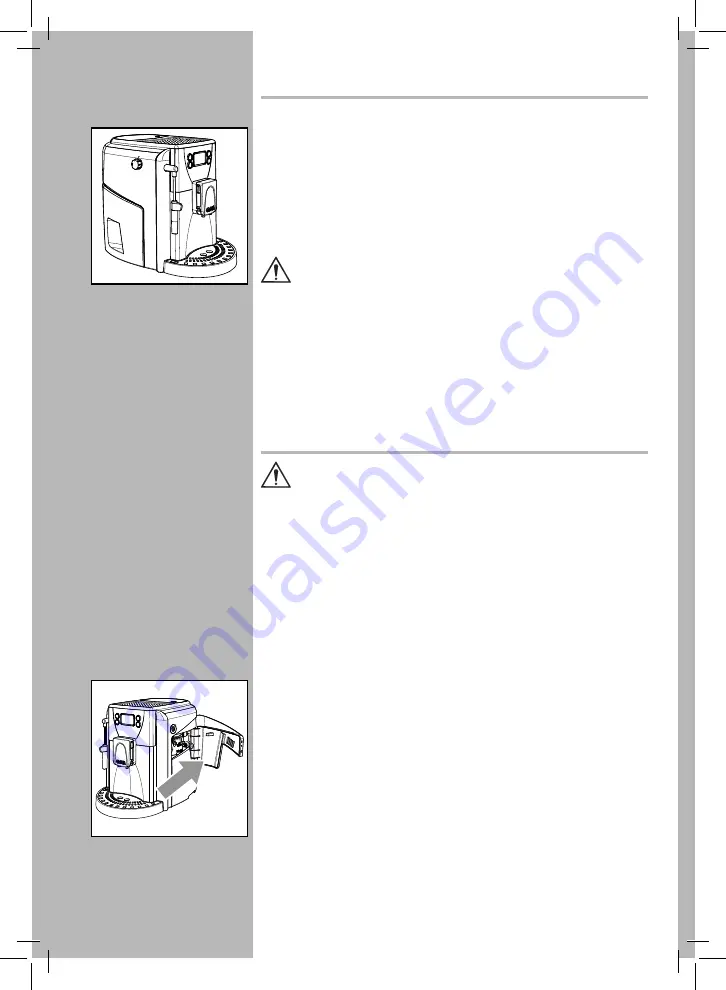 Gaggia Sup 035G Operating Instructions Manual Download Page 2