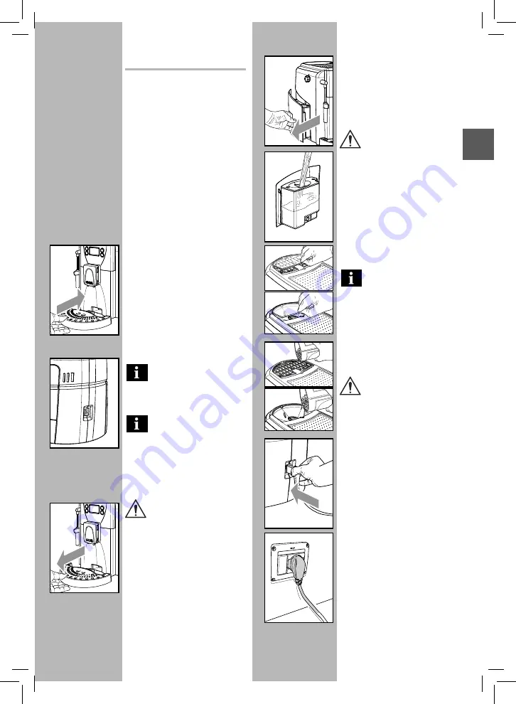 Gaggia Sup 035G Operating Instructions Manual Download Page 27