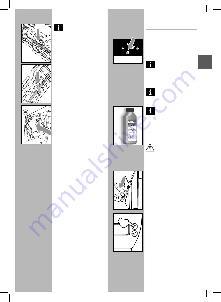 Gaggia Sup 035G Operating Instructions Manual Download Page 37