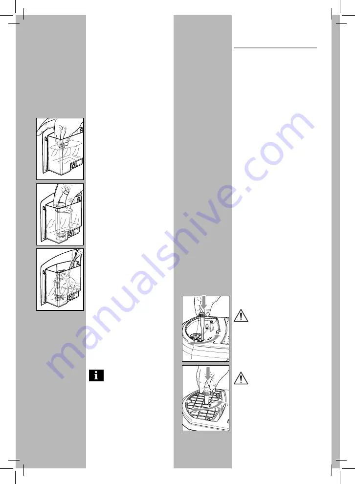 Gaggia Sup 035G Operating Instructions Manual Download Page 50