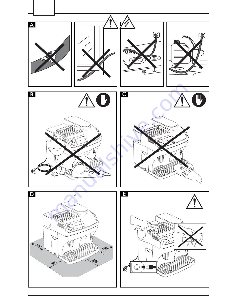 Gaggia Synchrony Logic Operating Instructions Manual Download Page 20