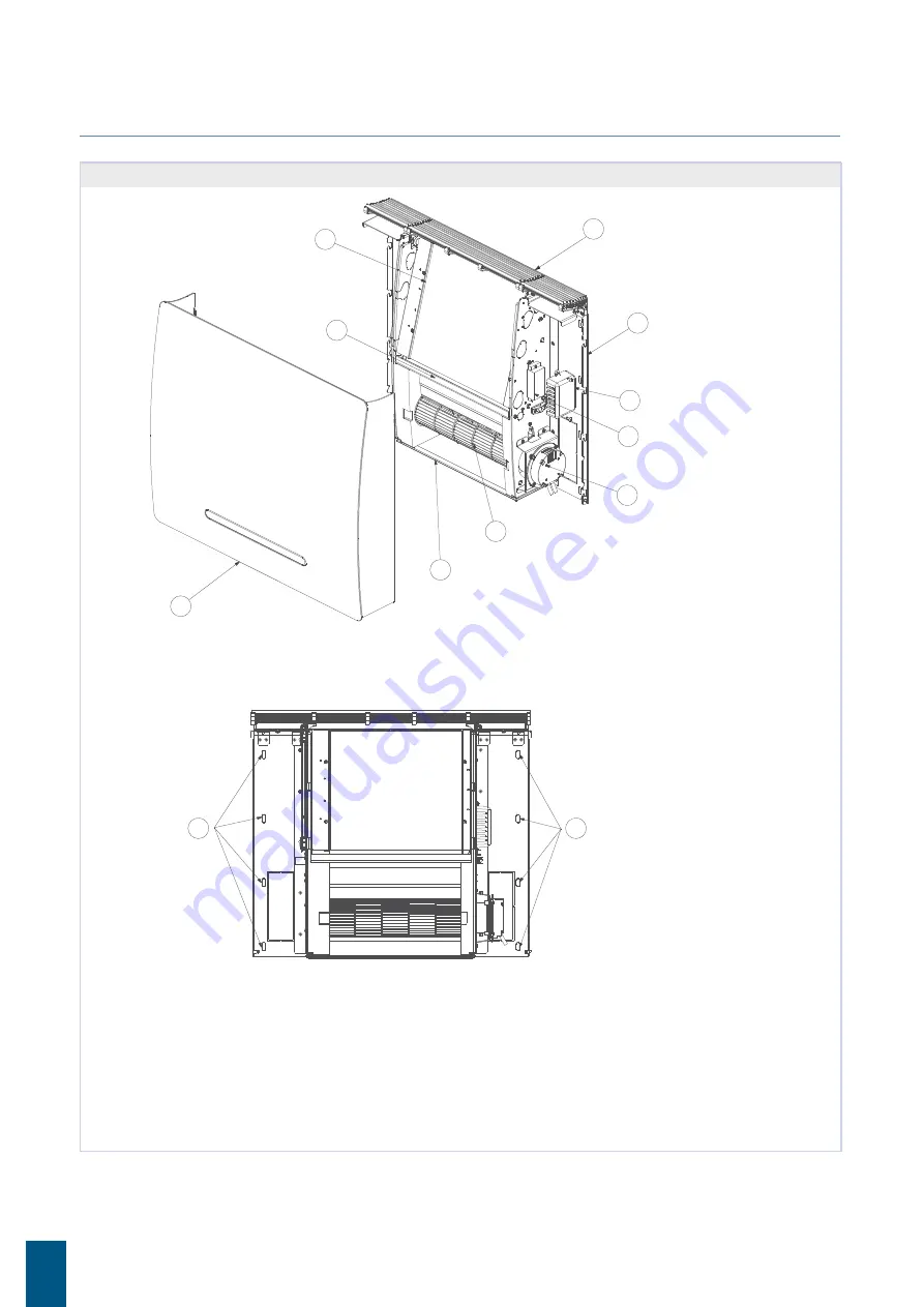 Galletti ART-U 10 Installation, Use And Maintenance Manual Download Page 60