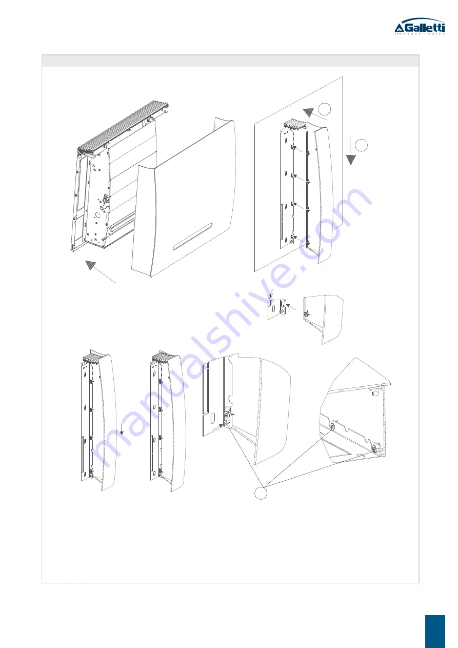 Galletti ART-U 10 Installation, Use And Maintenance Manual Download Page 69