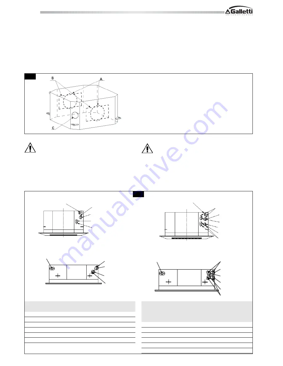 Galletti CSW 136 Installation And Maintenance Manual Download Page 10